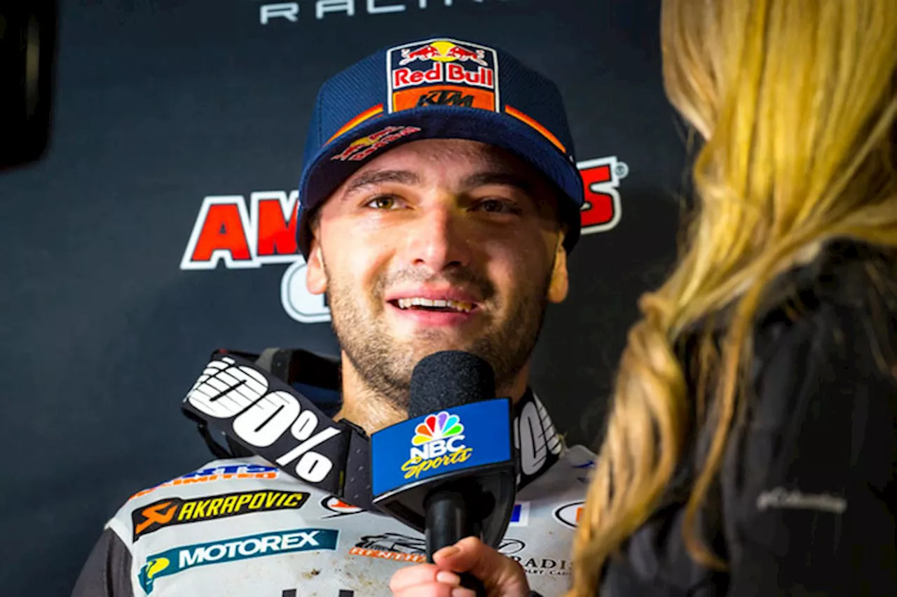 Cooper Webb (KTM/3.): Mit Grippe auf dem Podium