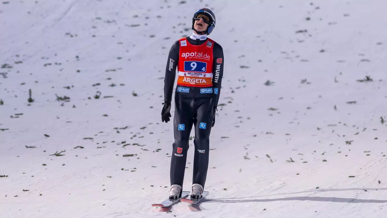 Deutscher Skisprung-Tiefschlag in Willingen: Keine Podestplätze und Formkrise vor der WM