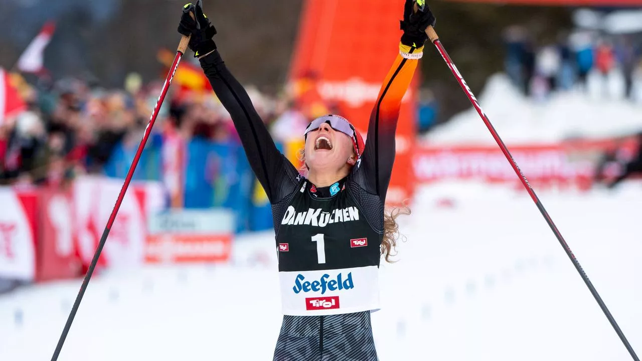 Nordische Kombination: Nathalie Armbruster schreibt Geschichte