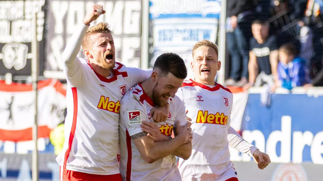 Schlusslicht Regensburg schockt harmlose Hertha