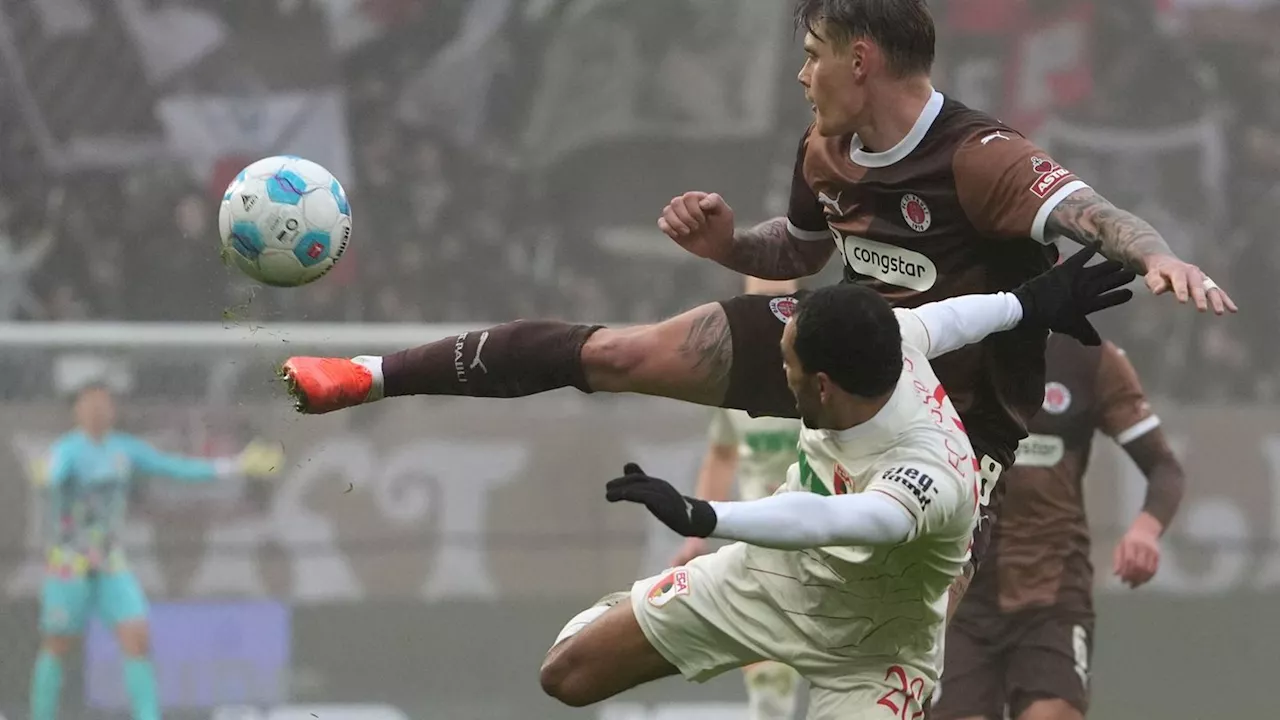 St. Pauli verpasst Sieg gegen Augsburg trotz Führung