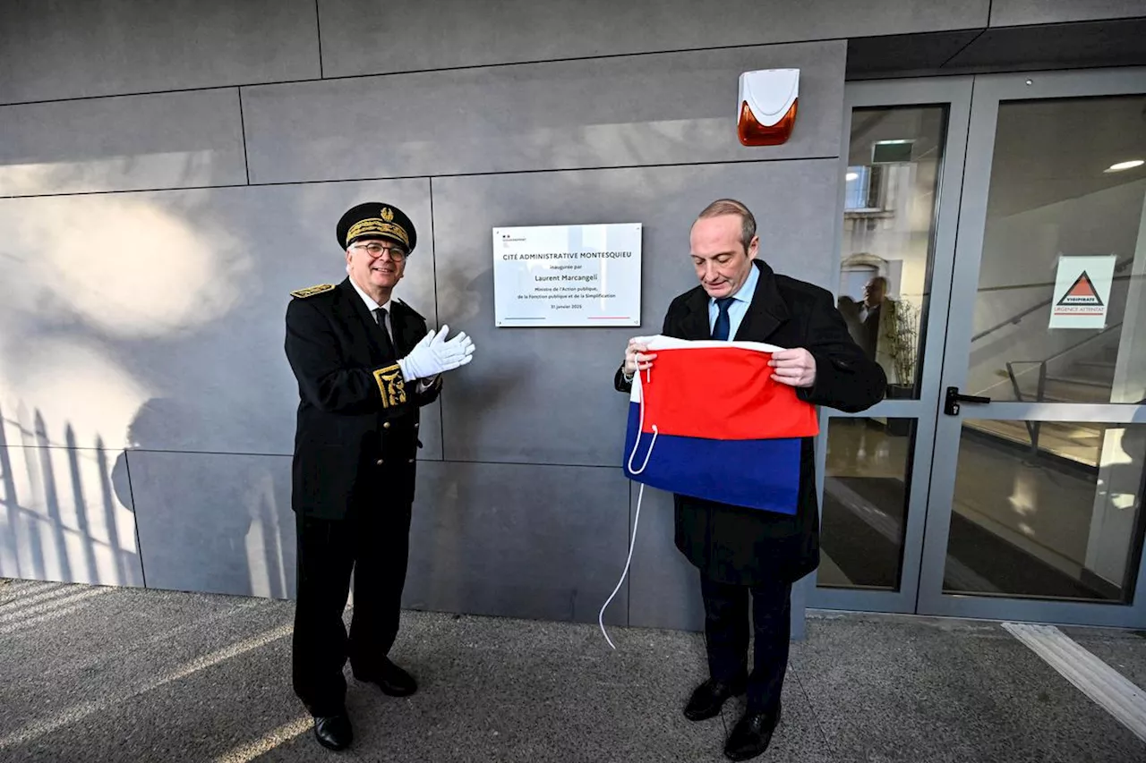 Laurent Marcangeli inaugure la cité administrative d'Agen