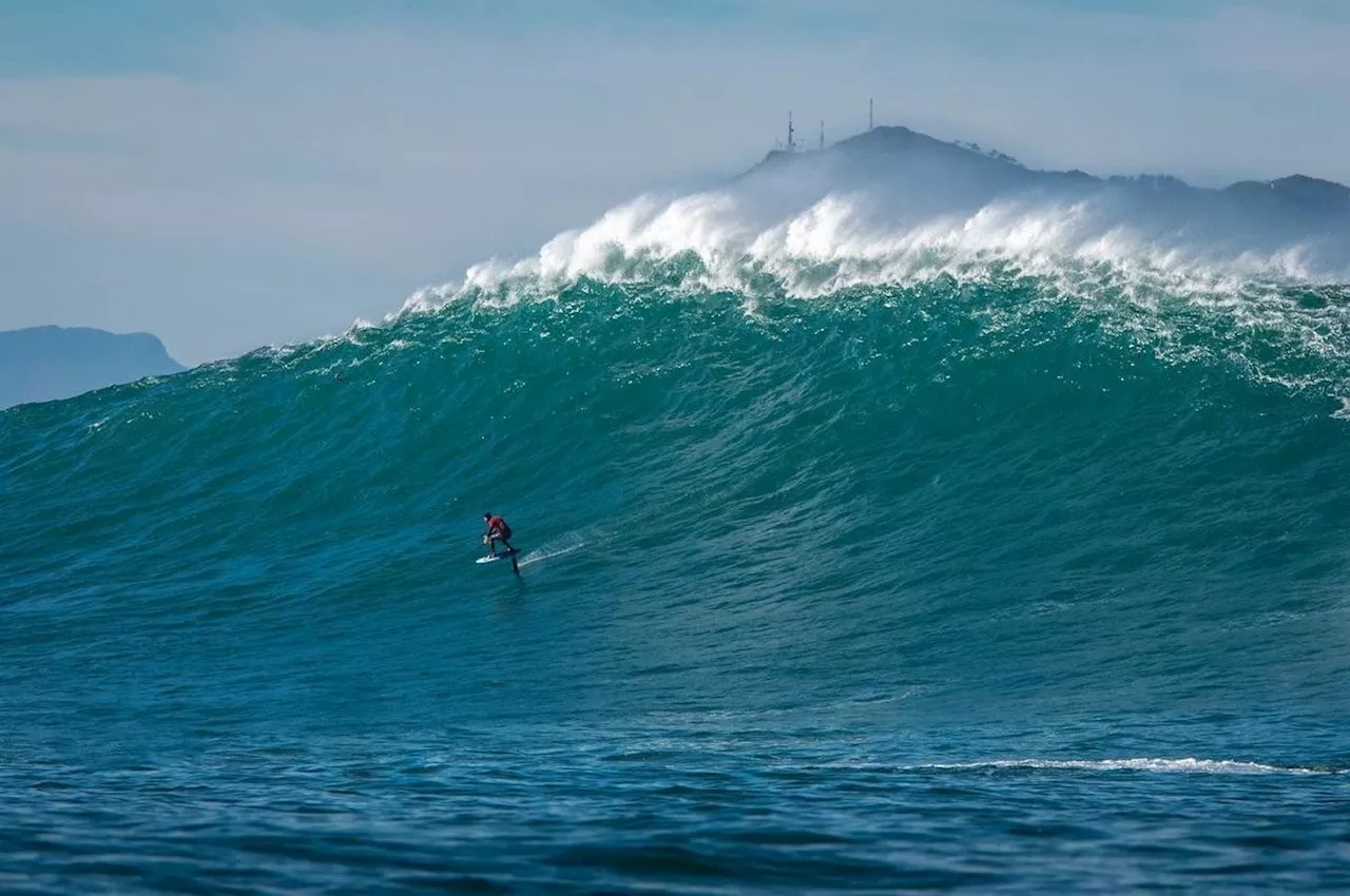 Pays basque : le réveil de Belharra vu de l’intérieur par Matt Etxebarne Aguirregomezkorta, expert du surf foil