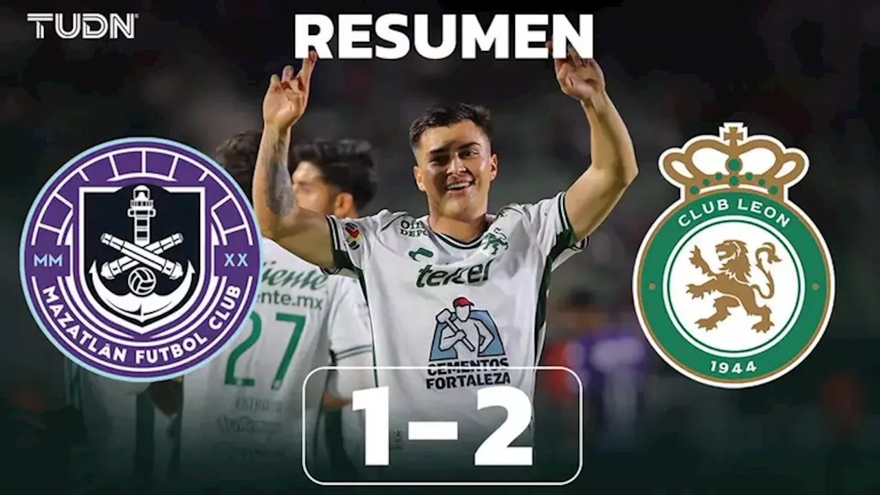 León vence a Mazatlán y se mantiene invicto