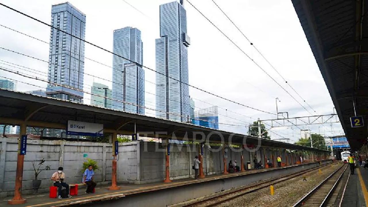 Stasiun Karet Ditutup, Penumpang Dialih ke Stasiun BNI City