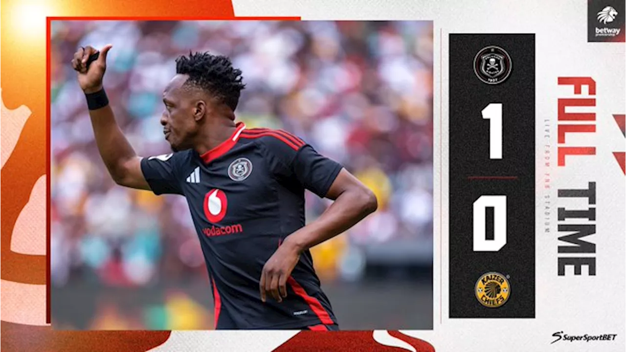 Maswanganyi's Panenka Seals Soweto Derby Victory for Orlando Pirates