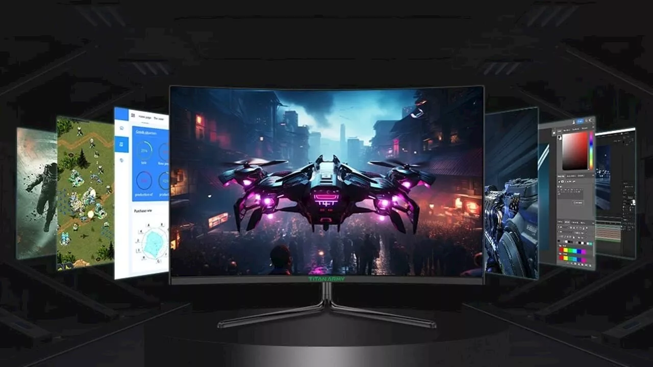 Recensione Titan Army C32C1S: monitor gaming curvo da 31,5 pollici scontato del 40%