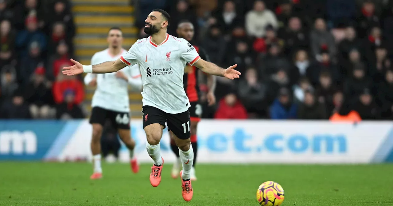 Liverpool in vetta alla classifica con vittoria contro il Bournemouth, Brighton travolto dal Forest