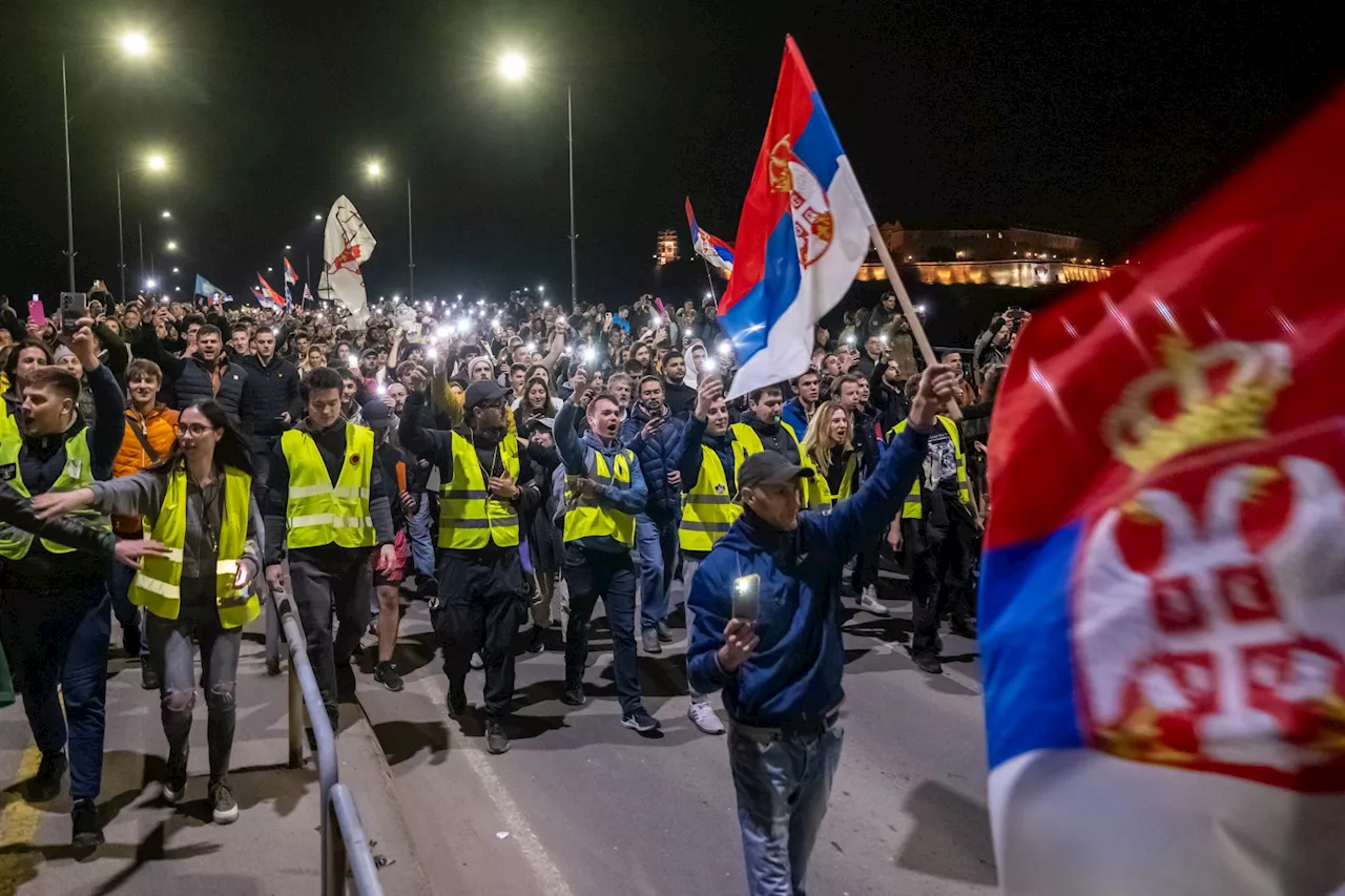 Thousands of Students Expected to Protest in Serbia, Marking Three Months Since Train Station Roof Collapse