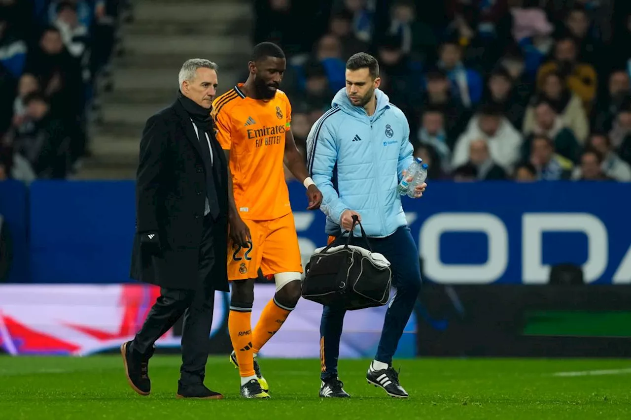 Rüdiger-skade en stor bekymring for Real Madrid