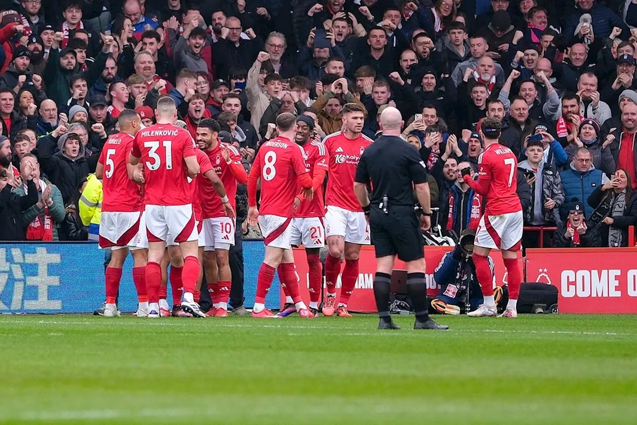 Nottingham Forest vernietigt Brighton met 7-0