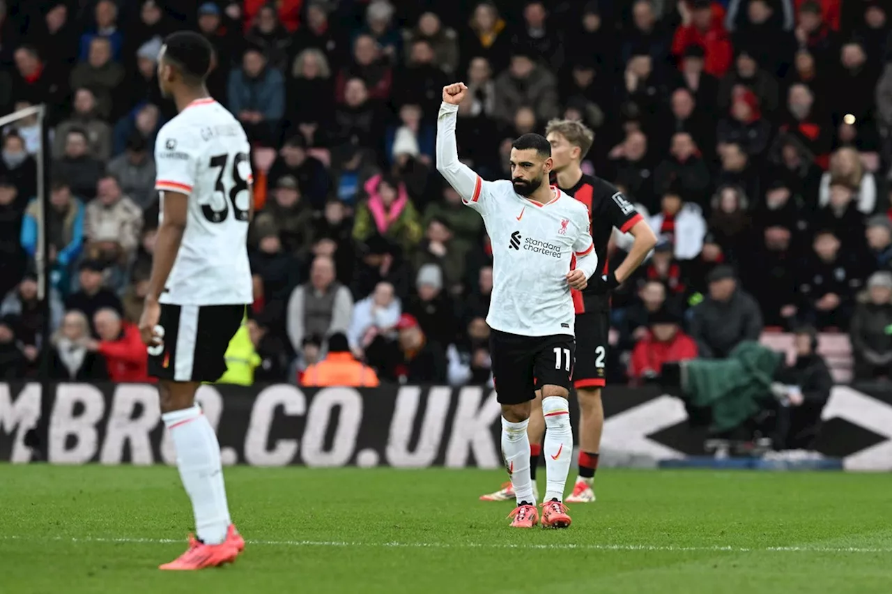 Salah klom weer naar boven op de Premier League topscorerslijst