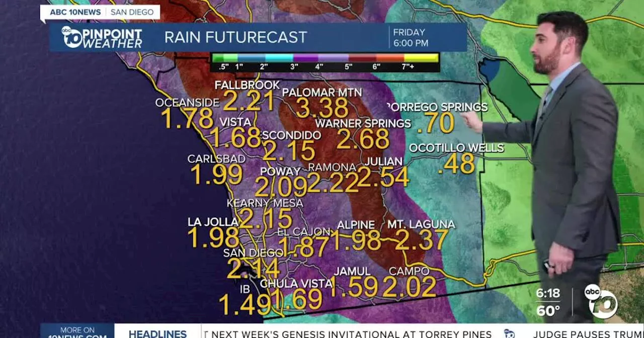 Heavy Rain and Cold Temperatures Expected This Week