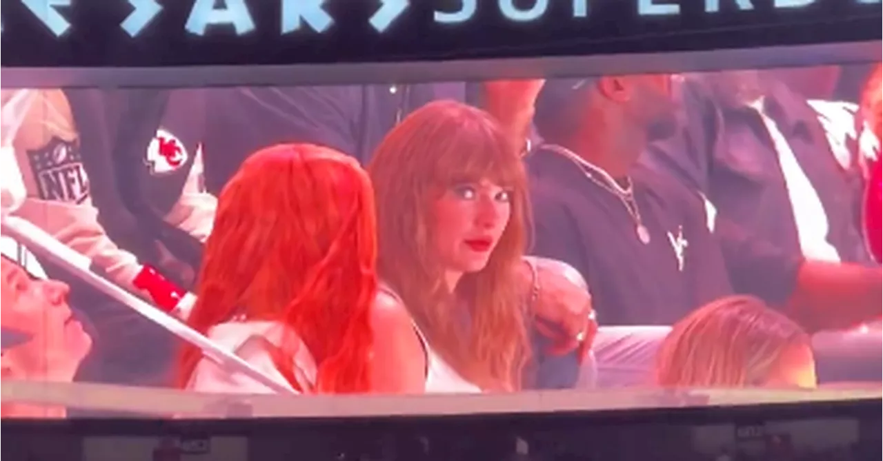 Taylor Swift and Travis Kelce Share a Kiss on the Field After Chiefs' Super Bowl Loss