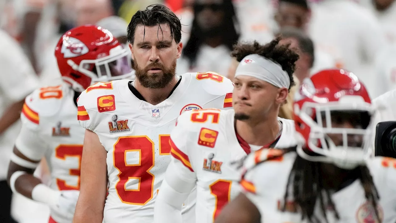 Travis Kelce, Patrick Mahomes reflect on Super Bowl loss, Kelce's future