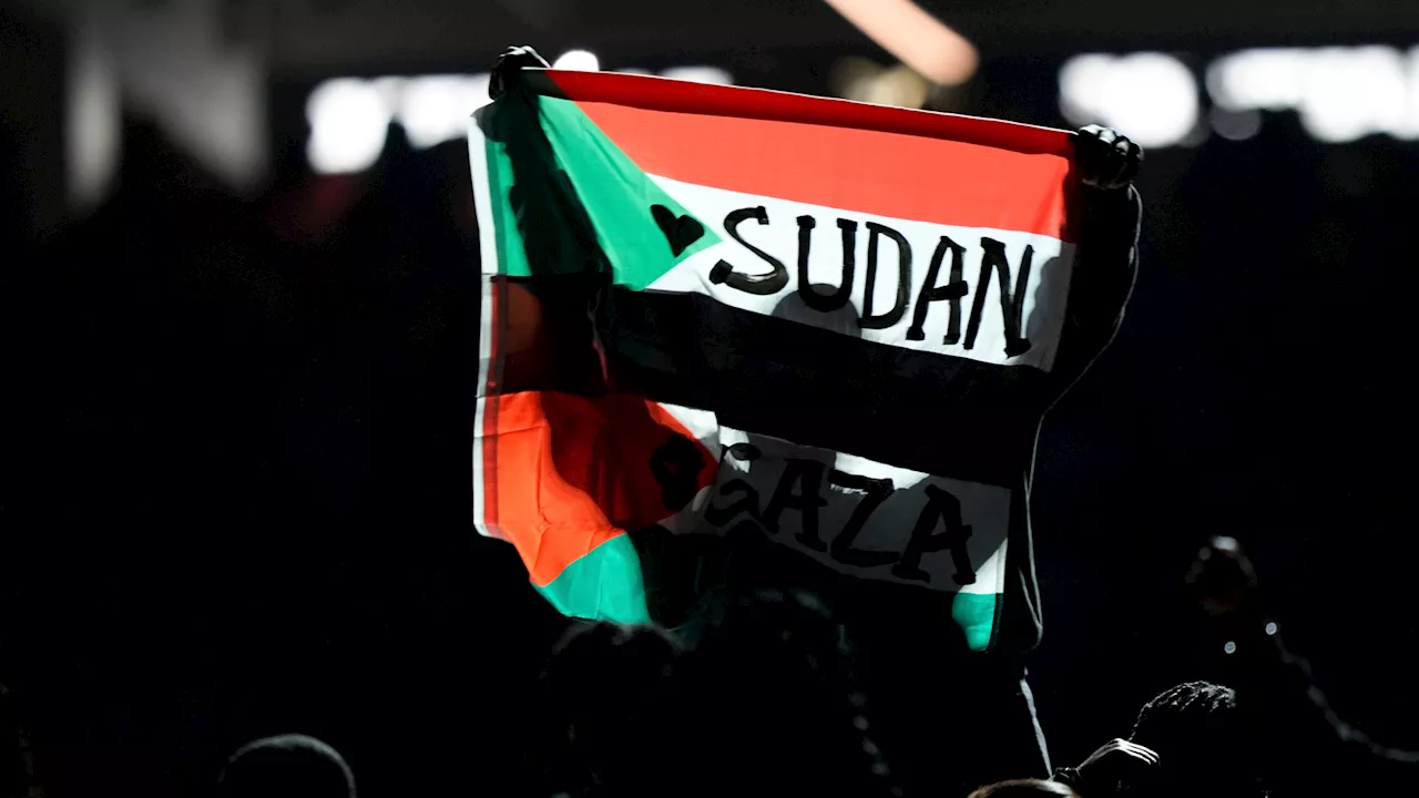 Super Bowl Performer Detained for Unfurling Pro-Sudan and Gaza Flag