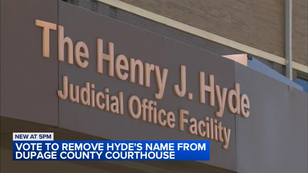 DuPage County to Vote on Removing Congressman Henry Hyde's Name from Courthouse