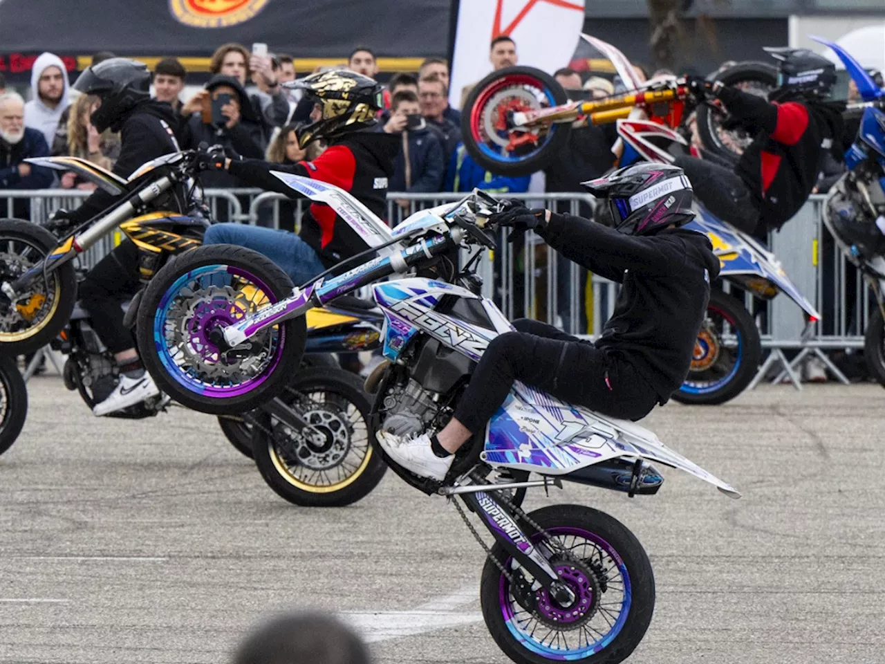 Salon du 2 Roues de Lyon : Des milliers de motards et cyclistes se retrouvent à Eurexpo