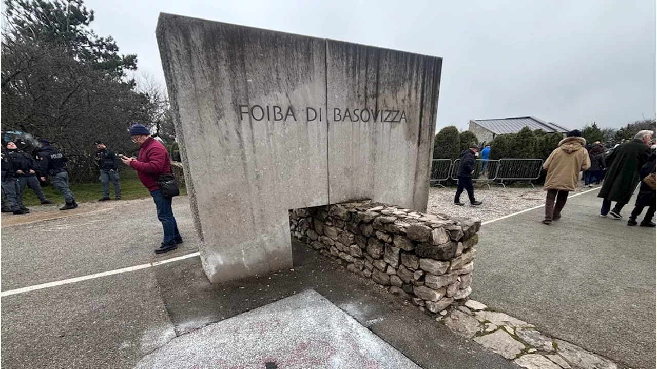 Trieste, Solenne Commemorazione del Giorno del Ricordo al Sacrario della Foiba