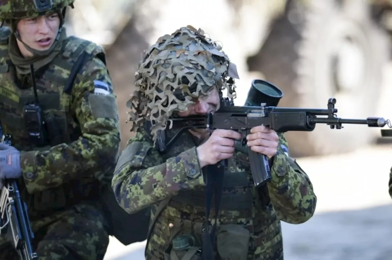 Эстонские военнослужащие обморозились из-за нехватки снаряжения во время учений