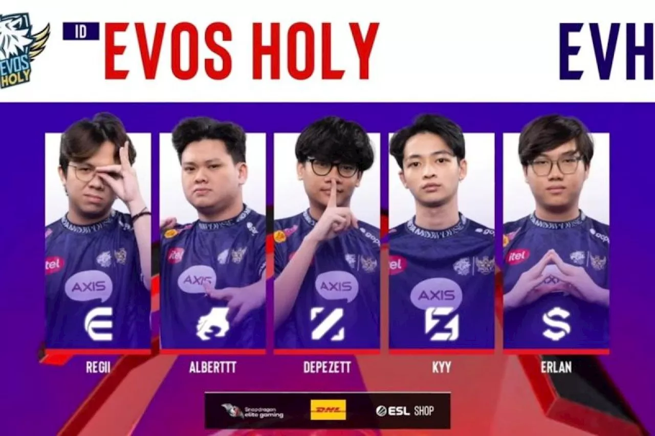 Evos Holy, RRQ Hoshi, dan Onic ID Raih Satu Poin Kemenangan di ESL MLBB Challenge Finals APAC Group Stage Hari Pertama