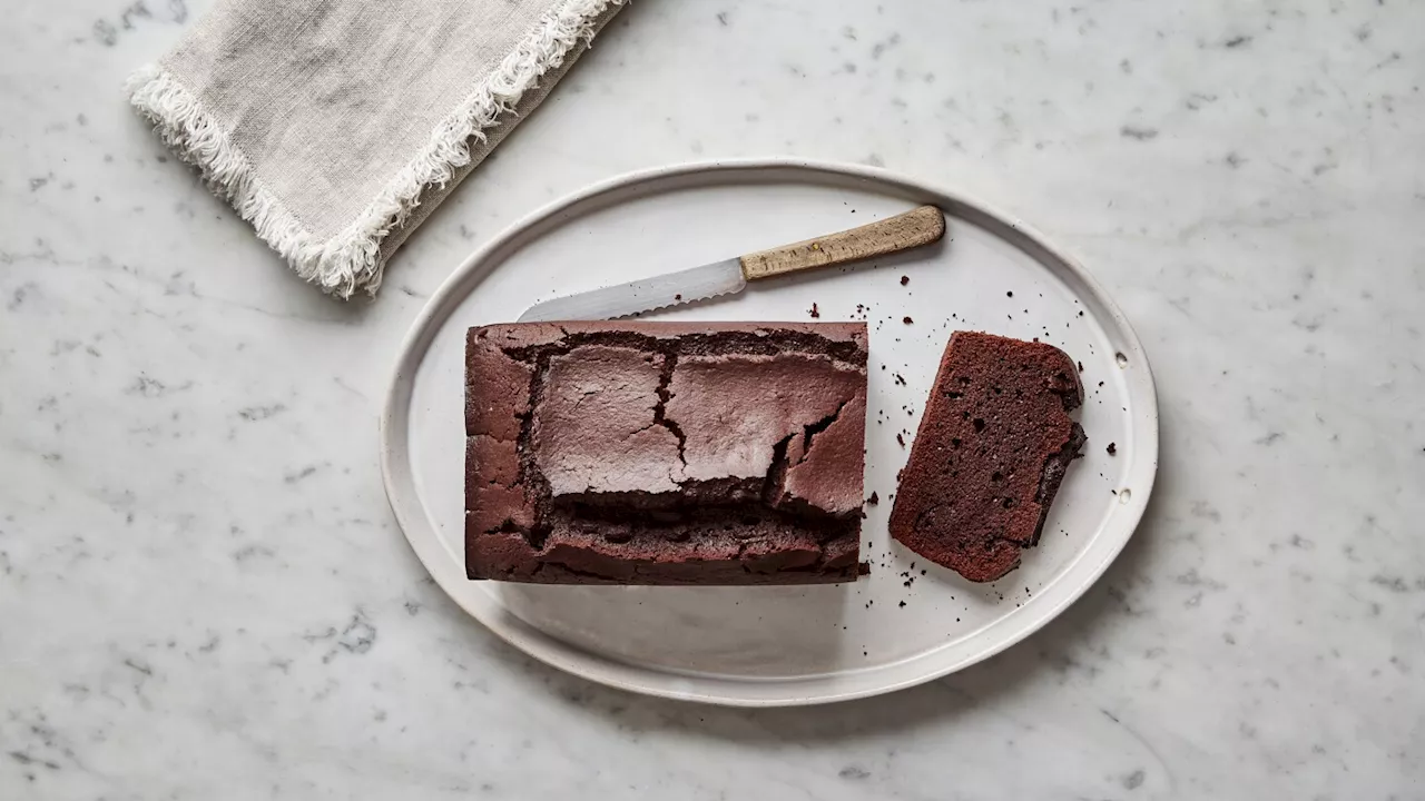 Double Chocolate Loaf Cake Recipe for Valentine's Day