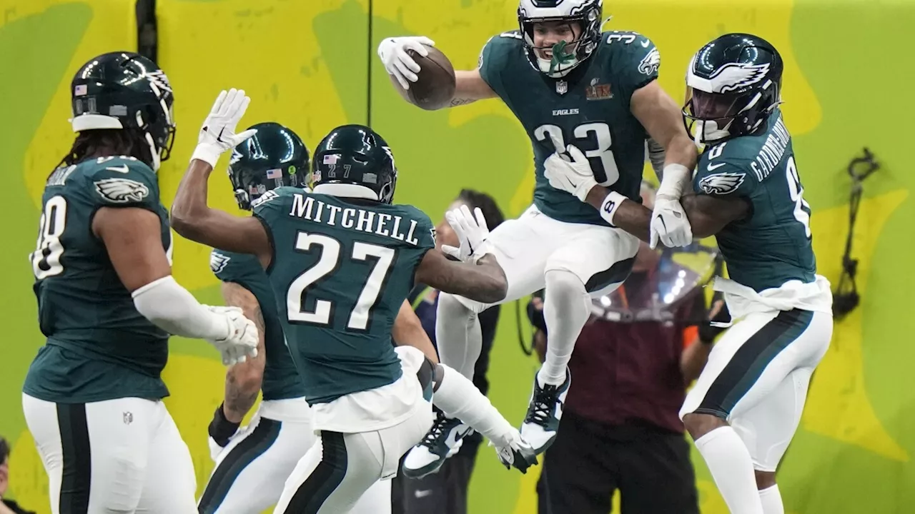 Eagles defense smothers Mahomes and dominates Kansas City in franchise's second Super Bowl win