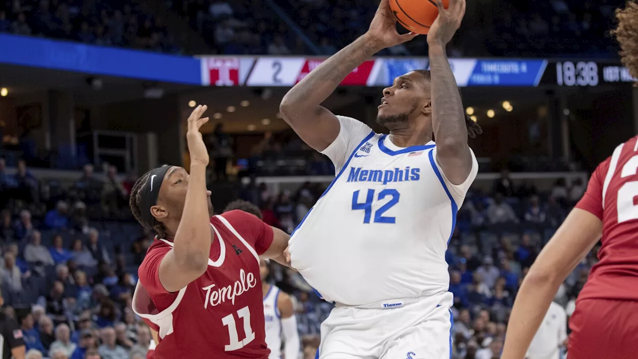 Haggerty, Dainja lead No. 17 Memphis to 90-82 victory over Temple