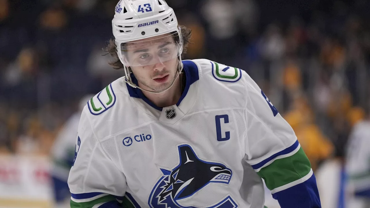 Quinn Hughes ruled out of 4 Nations Face-Off, with Jake Sanderson taking his spot on US roster