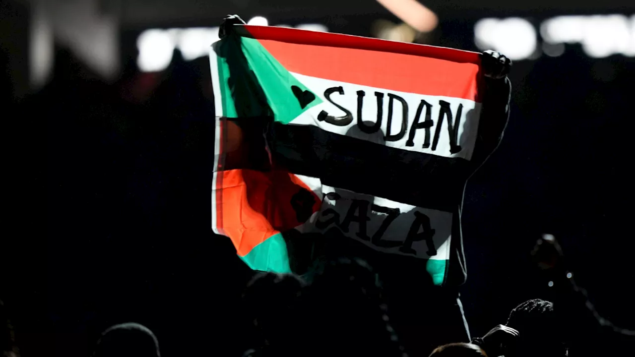 Super Bowl halftime performer detained after unfurling Sudanese-Palestinian flag