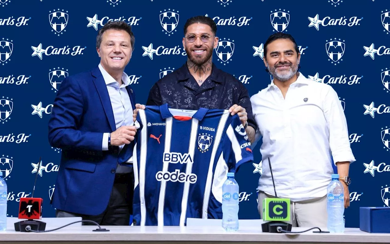 Sergio Ramos llega a Rayados de Monterrey