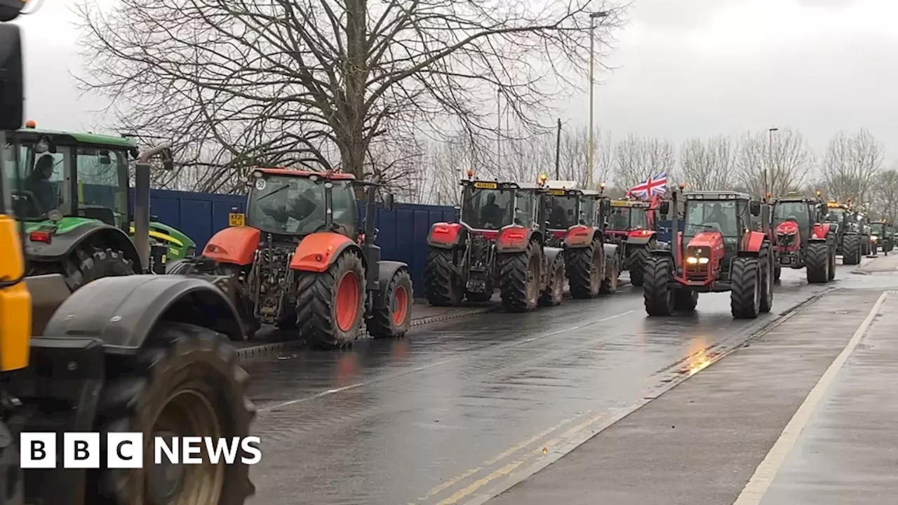 Farmers Stage Protests Across Gloucestershire Over Inheritance Tax Changes