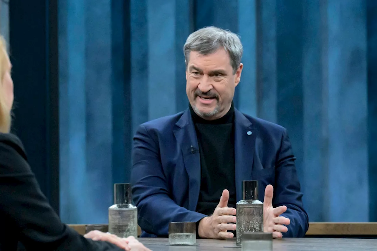 Markus Söder bei „Caren Miosga“: „Robert Habeck ist das Gesicht der totalen Wirtschaftskrise“