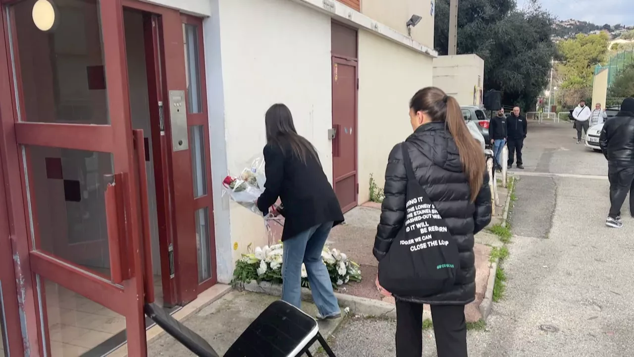 Hommage à la petite fille décédée dans l'incendie de Nice