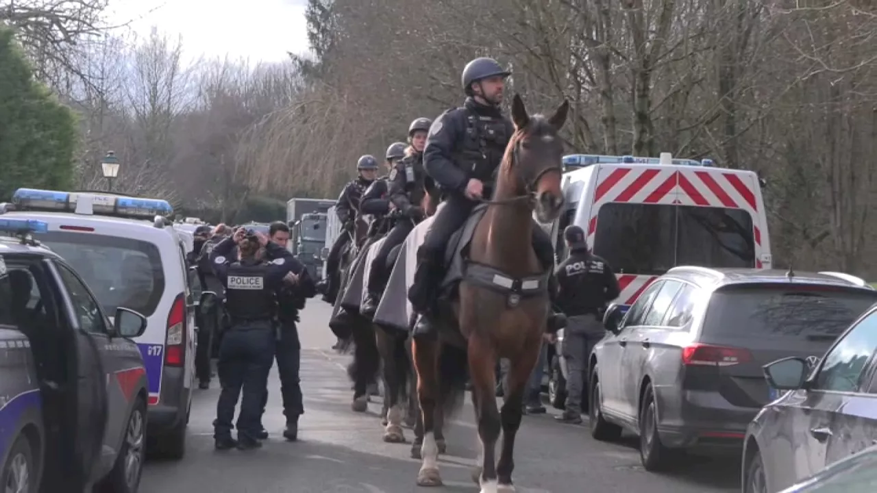 Ratissage sans succès dans le bois des Templiers après la découverte du corps de Louise