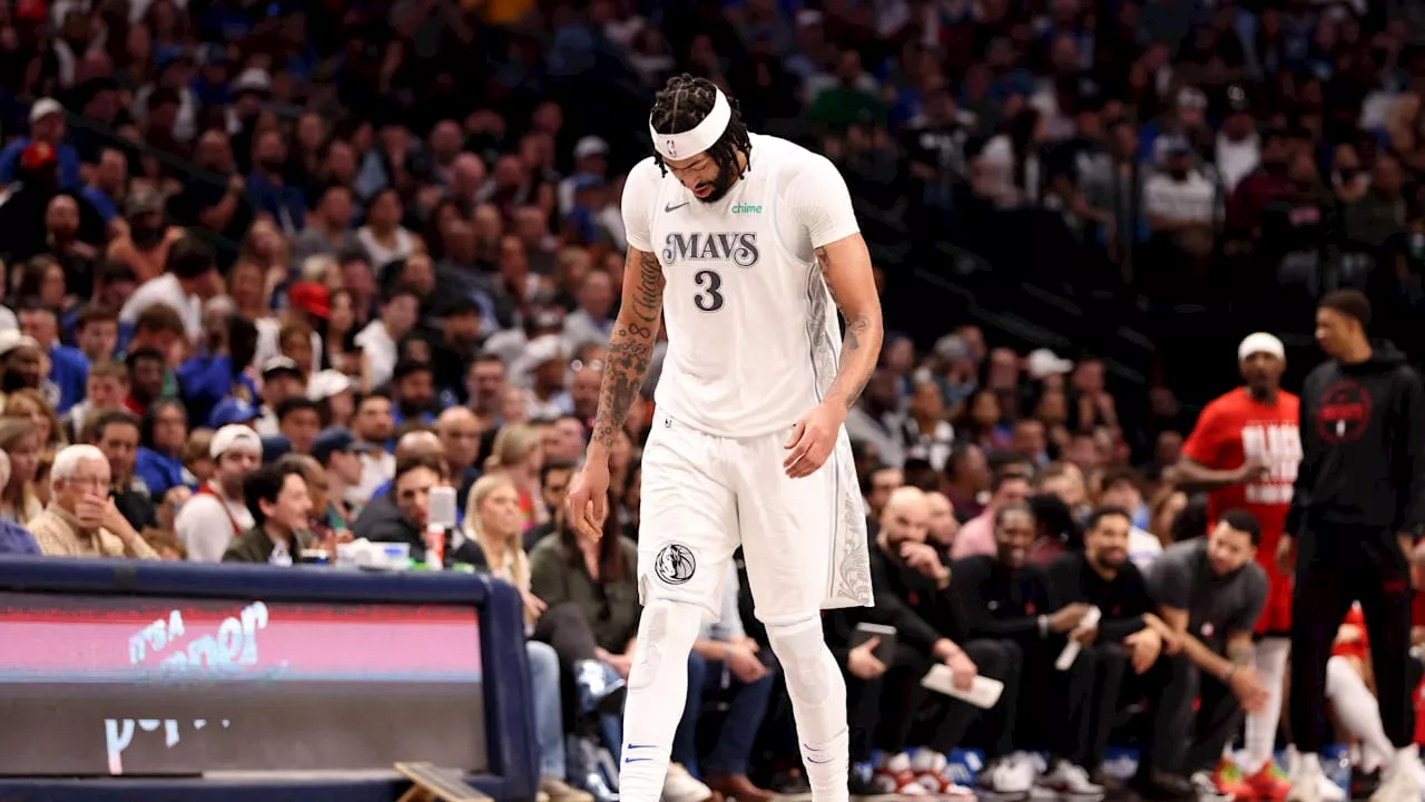 Dallas Mavericks: NBA-Star Anthony Davis verletzt, lange Pause droht