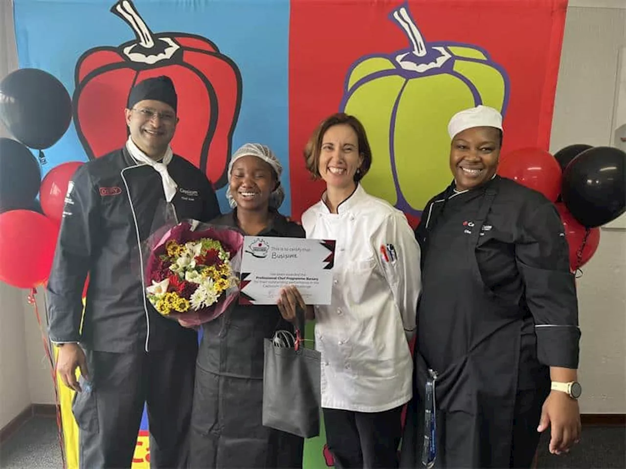 Aspiring Chef Awarded Capsicum Culinary Studio Bursary