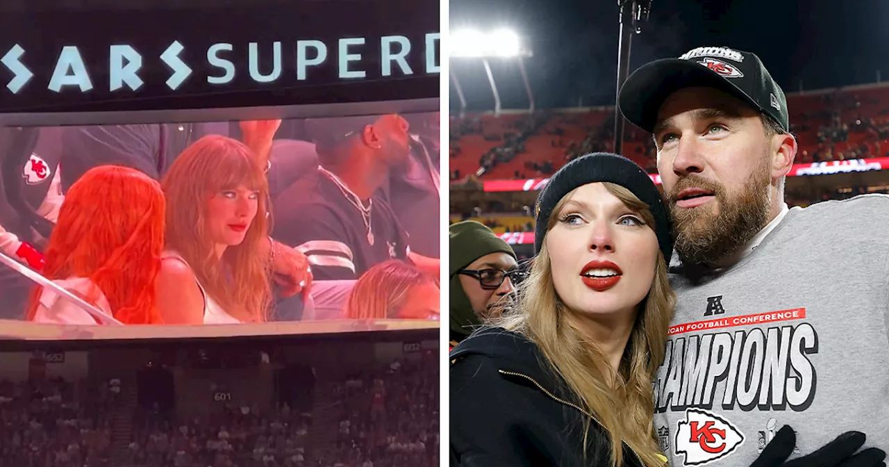 Taylor Swift Booed at Eagles-Chiefs Game