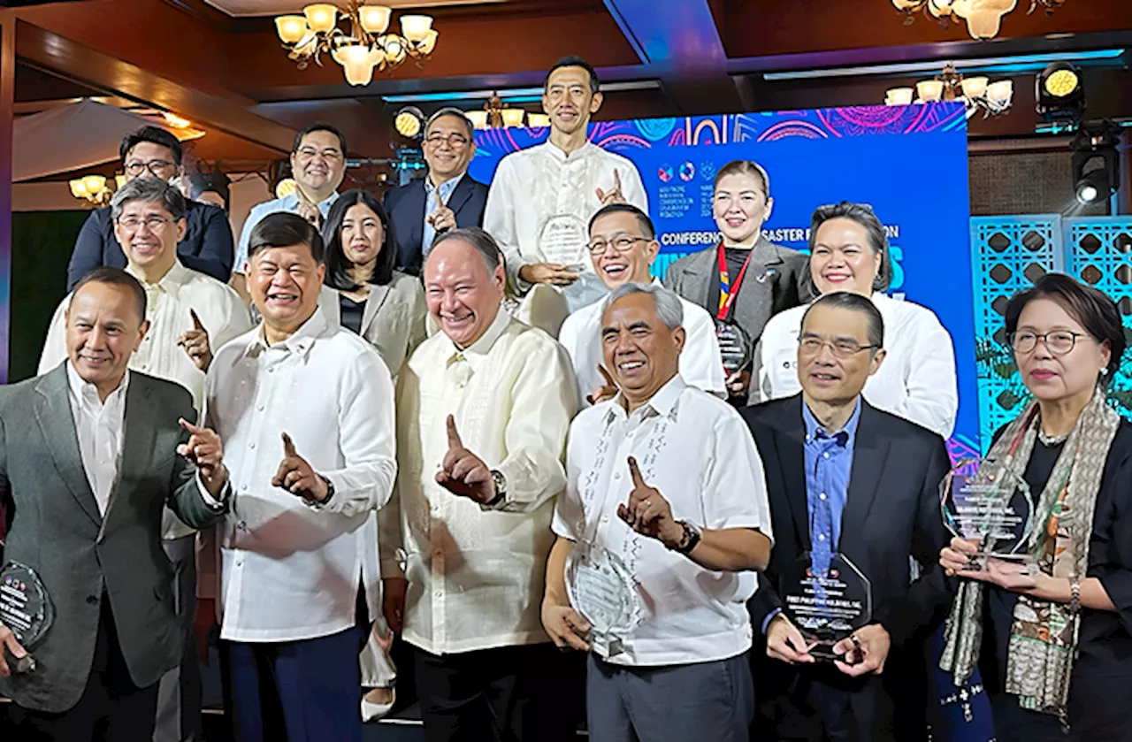 First Philippine Holdings Honored for Supporting Disaster Risk Reduction Conference