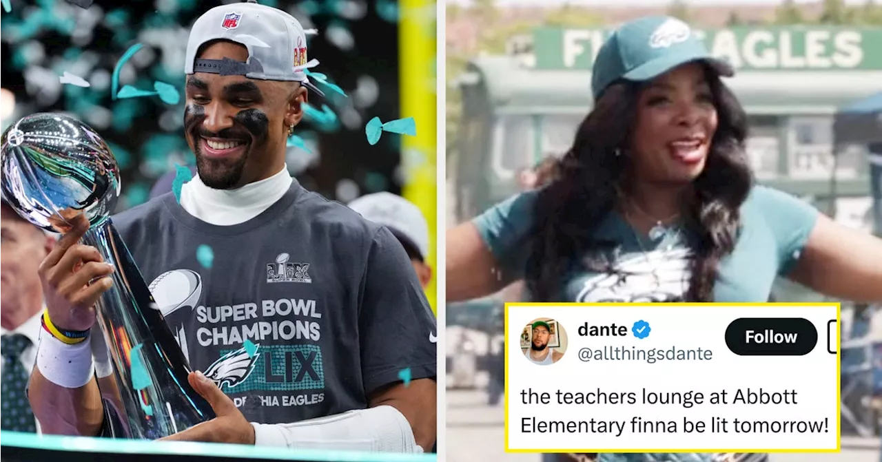 Eagles Win Super Bowl, Fans Celebrate with Abbott Elementary Memes