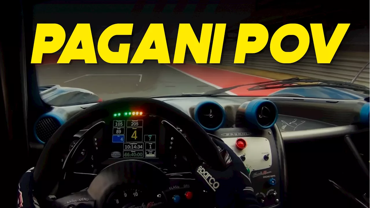 Rare Blue Pagani Zonda Revolucion Seen Taking on COTA