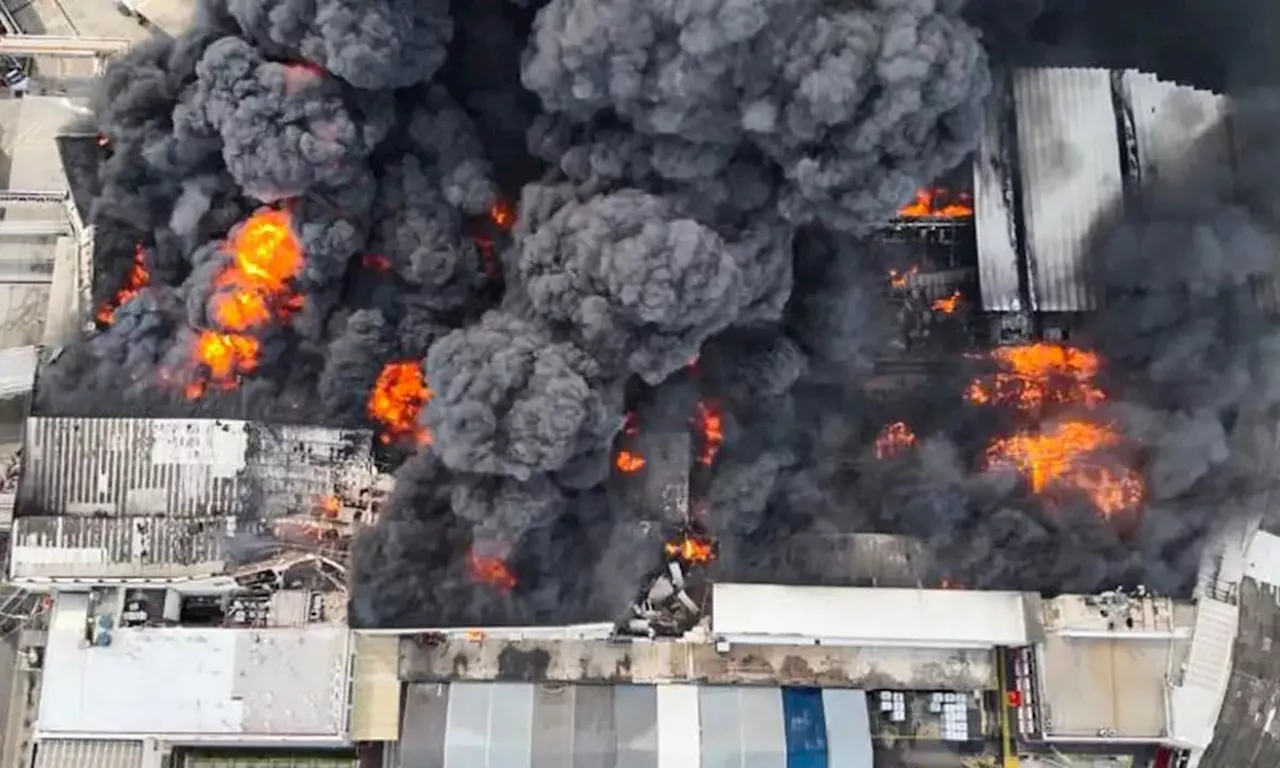 MPRJ Investiga Incêndio em Fábrica de Lubrificantes no Rio de Janeiro