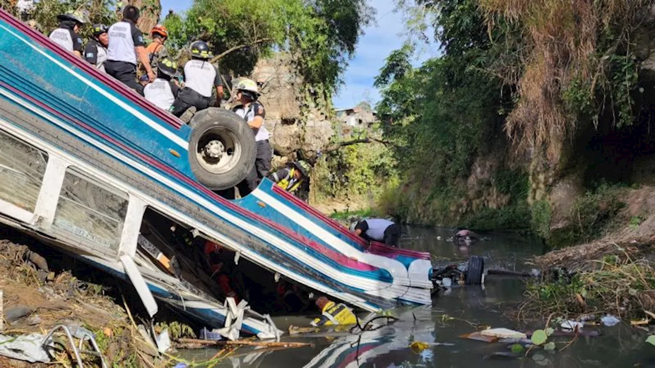 Deadly Guatemalan Bus Plunge Kills at Least 51