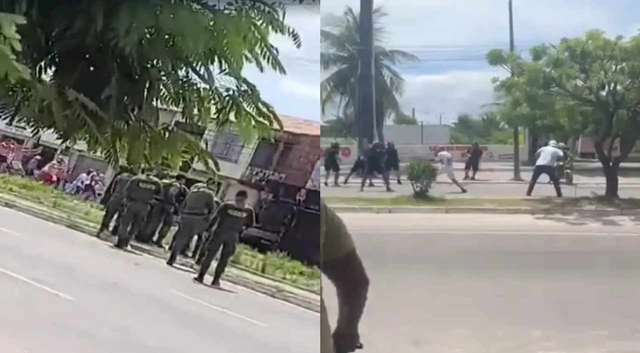 Briga entre Torcidas do Fortaleza e Ceará Antes do Clássico leva à Prisão de 86 Pessoas