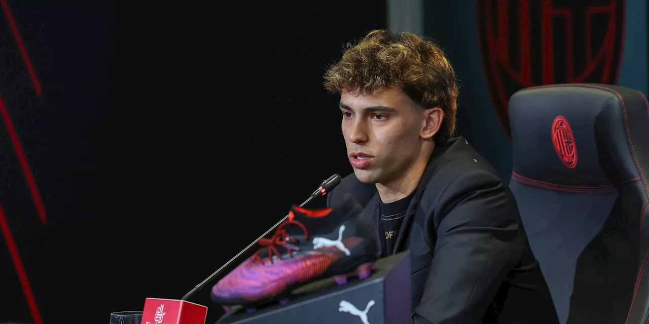 Joao Felix si presenta: 'Milan immenso. E ho detto di no all'Inter'
