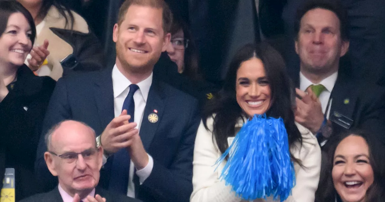 Prince Harry and Meghan at the Invictus Games in Vancouver