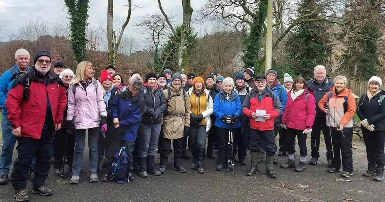 Claremont Rambling Club walked from Balmaha to Drymen