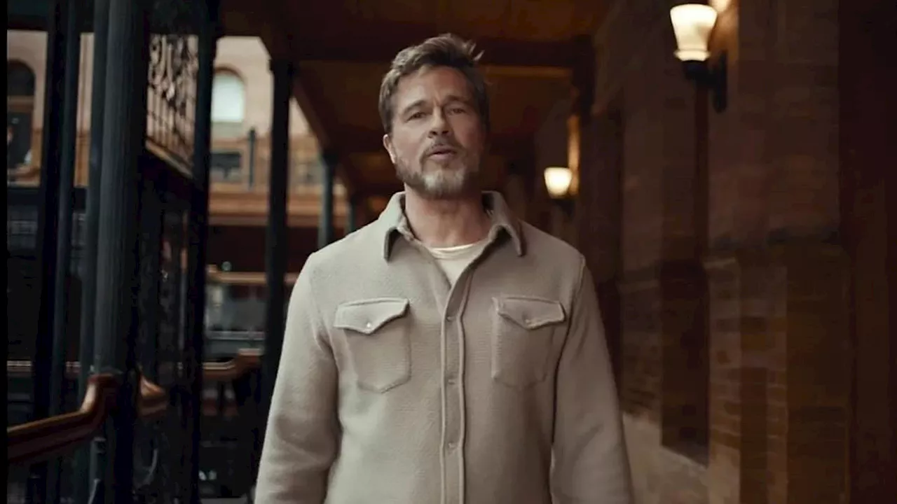 Brad Pitt's Secret Nod to Girlfriend Ines de Ramon in Super Bowl Ad