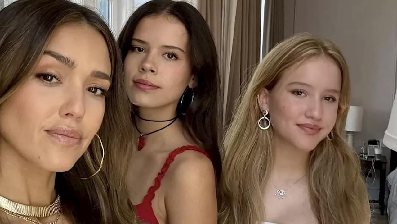 Jessica Alba hits the Super Bowl with daughters Honor and Haven amid explosive Cash Warren divorce