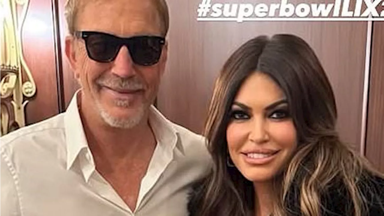 Kevin Costner's Super Bowl Outing Sparks Dating Rumors With Kimberly Guilfoyle